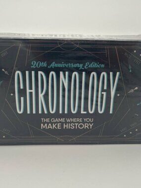 Chronology 20th Anniversary Edition Board Game New Sealed
